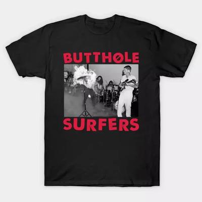 Butthole Surfers Band Herren T-Shirt Schwarz Unisex Tee Alle Größen