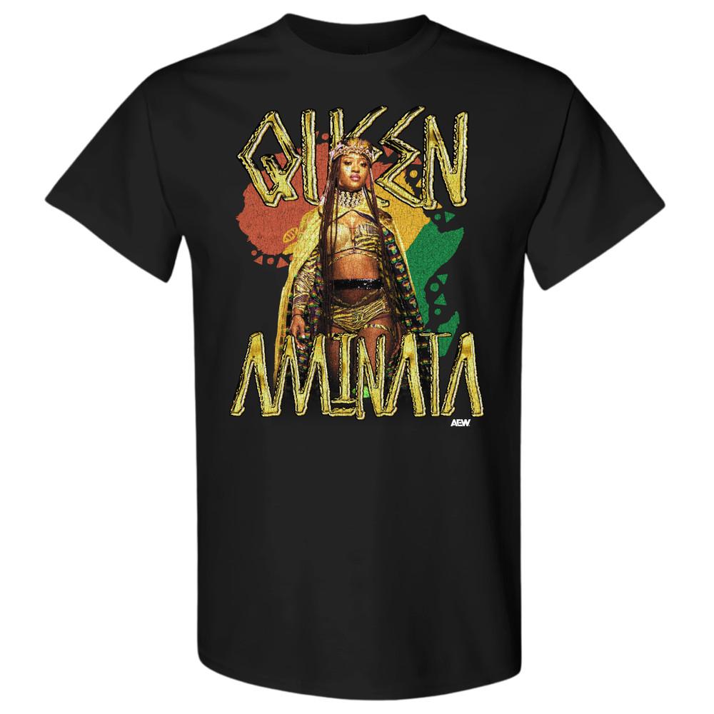 Queen Aminata Royalty On Black AEW Official TShirt Unisex T-Shirt XXXL