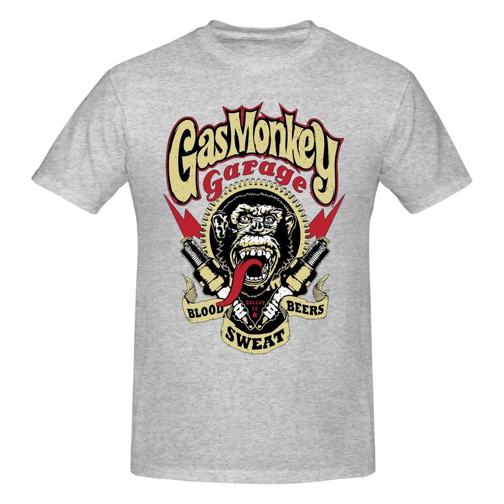 Piece Fast N Loud Novelty Cotton TShirt Monkey Garage Tees Tops For Unisex