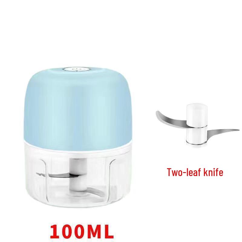 Electric Mini Food Processor & Grinder: Baby Food, Garlic, Meat, and Paste Maker