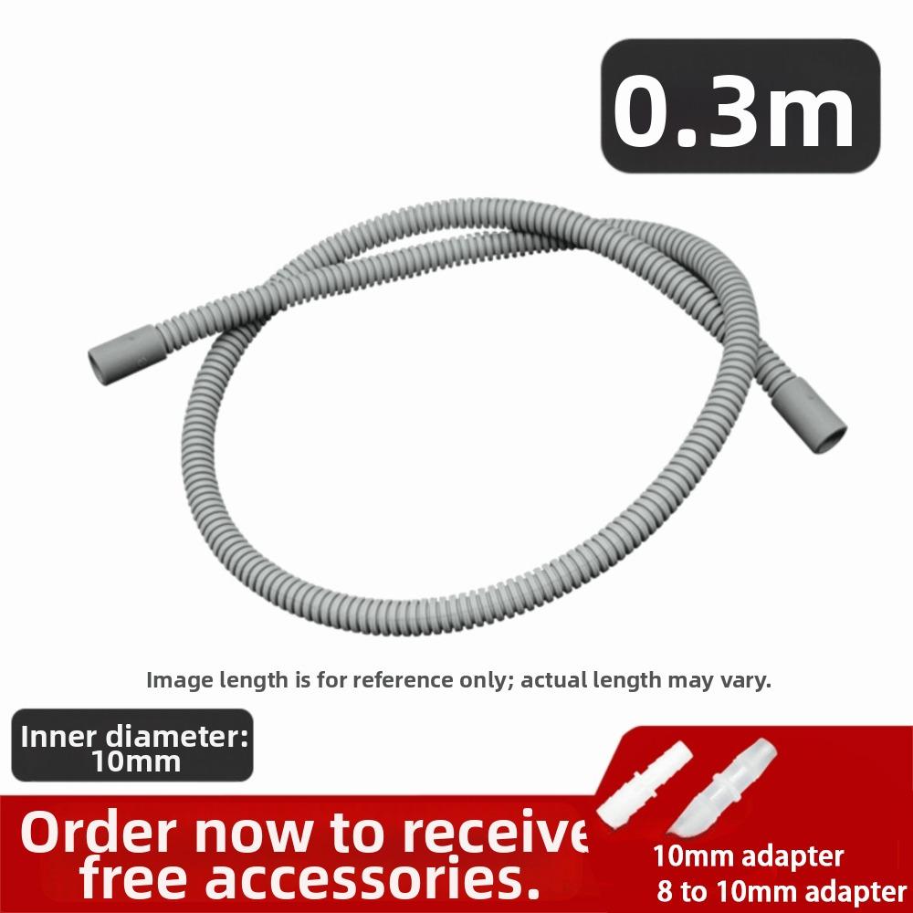 10mm Odtok sušičky Více velikostí s adaptérem Náhradní prodlužovací hadice sušičky pro Midea pro Haier pro sušičky Siemens