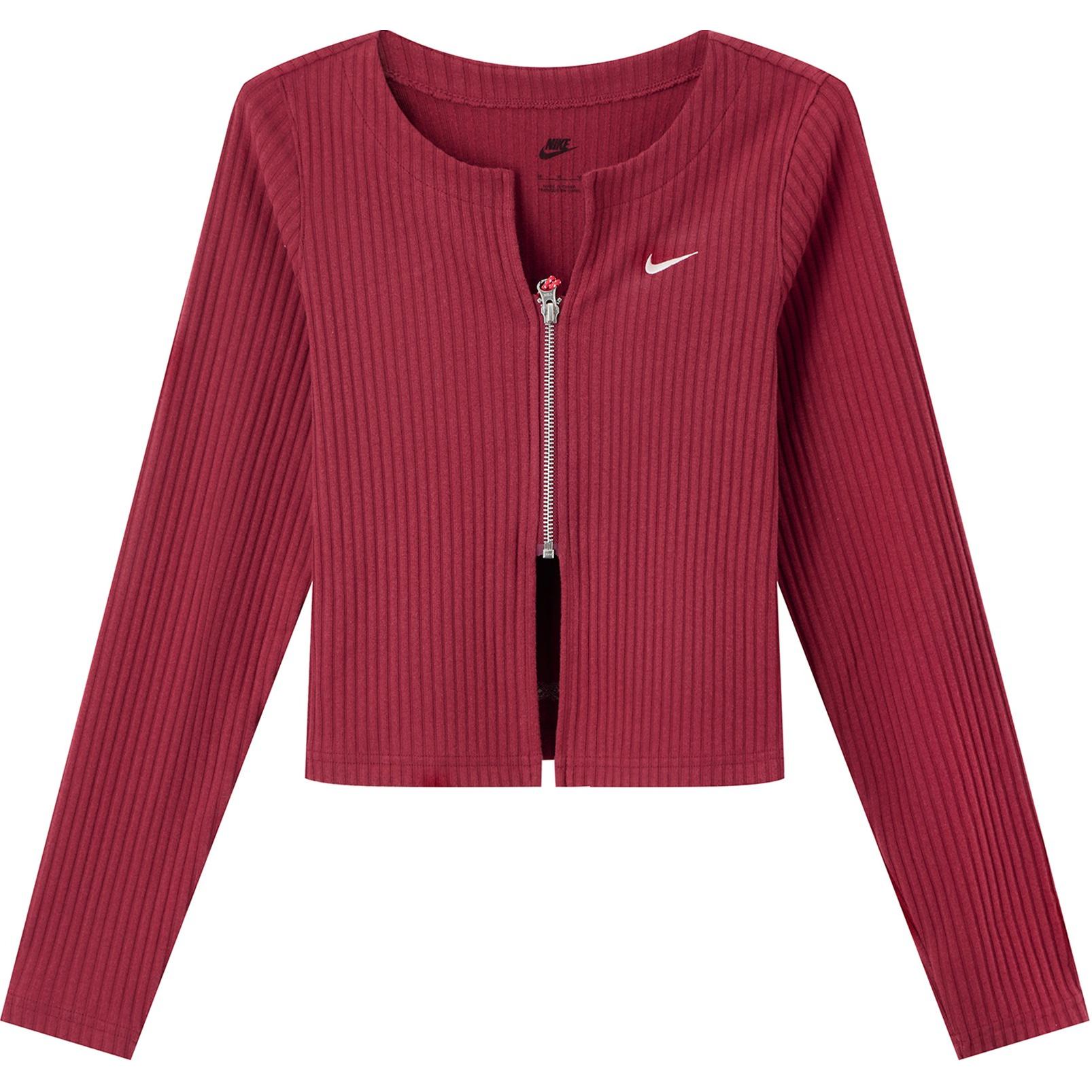 

New Nike Sportswear Chill Rib Knitwear Women s Team Red HV8459-677 M