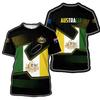 Heißes australisches Stil 3D-Druck Sommer Herren Rundhals-T-Shirt Lässig Kurzarm Übergroßer Pullover Modetrend Herrenbekleidung