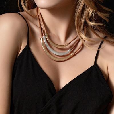 Retro Simple Multi-layered Female Clavicle Chain
