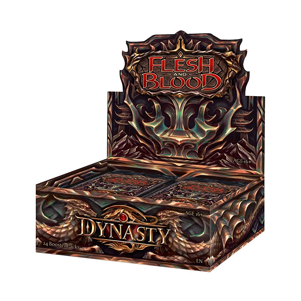 

Коробка бустеров Flesh and Blood Dynasty TCG (24 шт.)