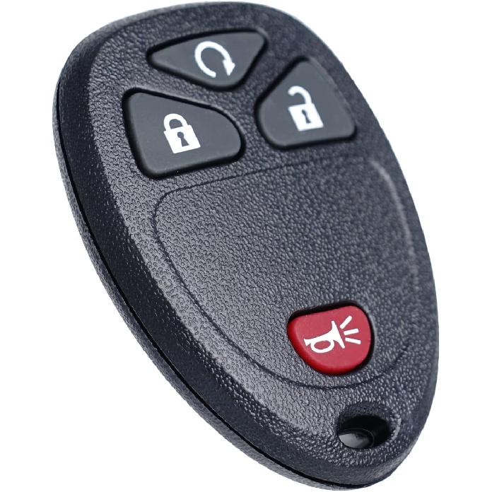 MechanMagic Remote Key Fob Replacement Fits for Chevy Silverado Avalanche Equinox Express Traverse Captiva GMC Sierra 1500 2500 Acadia Buick Enclave