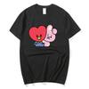 Support Combination Straykids Surrounding Harajuku Printed Fashion Men'S And Women'S T-Shirts Top Short Sleeves