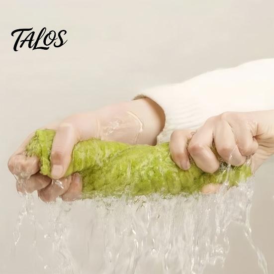 Eco Friendly Paper Towel Alternative Reusable Microfiber Cleaning Cloth, Thick Absorbent Tearable Wipes, Wet And Durable Household Rags Dry
