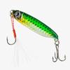 Red Green Fishing Lure Iron Spinning Baits Durable Metal Jig Lure