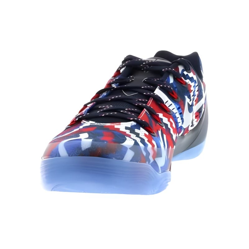 Nike Kobe 9 EM Low 'Independence Day' Slip Resistant Lightweight Non slip Lightweight Low top Basketball Shoes Men's 646701-104