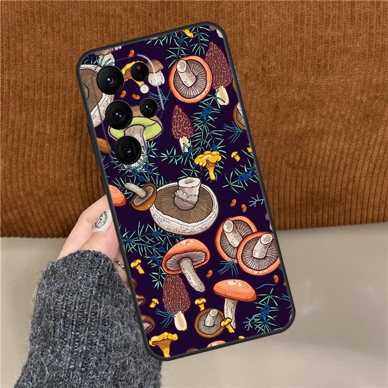 mushroom forest Phone Case For Samsung Galaxy S23 S24 S25 Ultra S9 S10 S22 Plus S20 FE S21 FE Back Cover