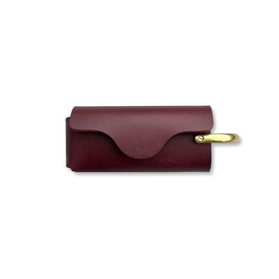 Moku Compact Key Case, Koron Buttero Leather with Key Strap, Smart Key Case, Men's,