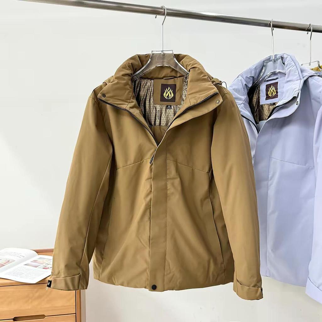 Autumn/Winter Graphene Cotton Jacket: Warm, Versatile, Multiple Colors, Outdoor Casual Couple Style
