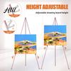 Easel Display Stand Collapsible Portable Metal Tripod Art Adjustable Painting for Canvas Wedding Sign