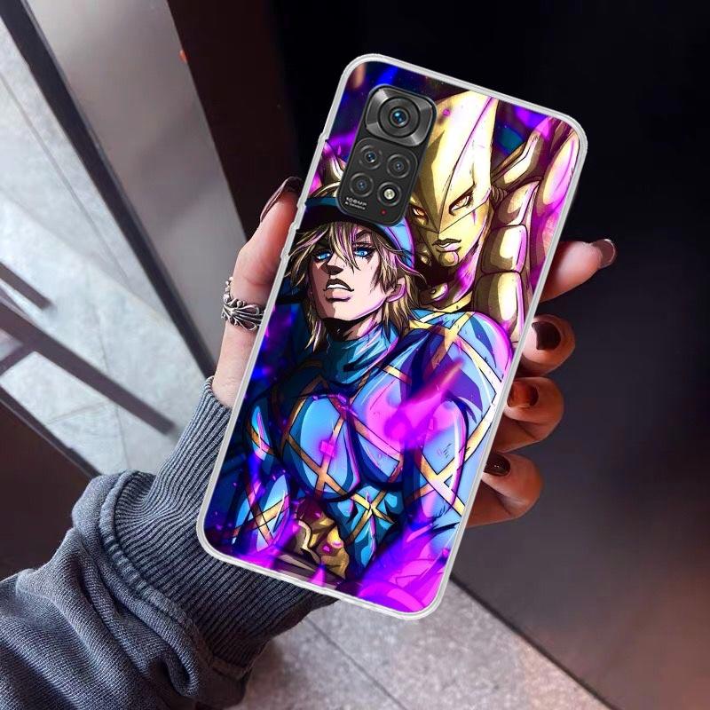 JoJo Adventure Dio Diego Brando Phone Case For Xiaomi Redmi Note 10 11 12 13 14 15 Pro Plus 11S 12S 14S 11T 11E 10S Soft TPU Bac