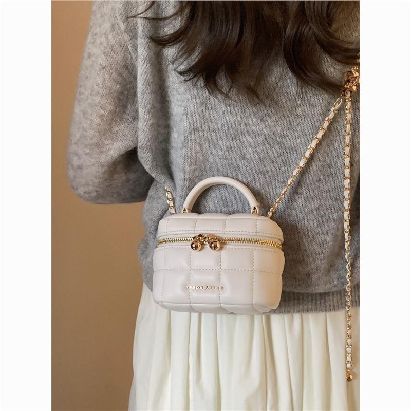 IELGY Ladies Chain Shoulder Messenger Box Bag