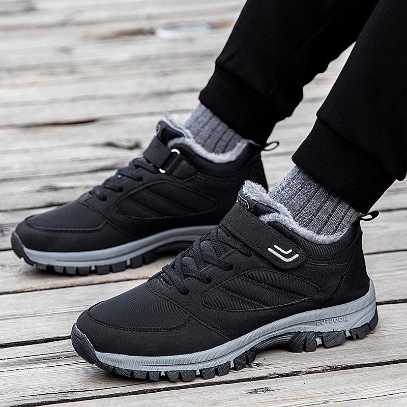 Elderly shoes men's and women's mother shoes autumn casual sports shoes middle-aged and elderly cotton walking shoes father shoes