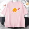 Space Lego T-shirt Graphic Printing Soft Tee-shirt Short Sleeve Aesthetic Tshirt Camisetas Unisex Tees 100%cotton Comfortable Tops