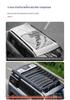 Touareg-Compatible Fangcheng Bao 5 Roof Rack: Expandable Folding Ladder & Small Backpack Platform