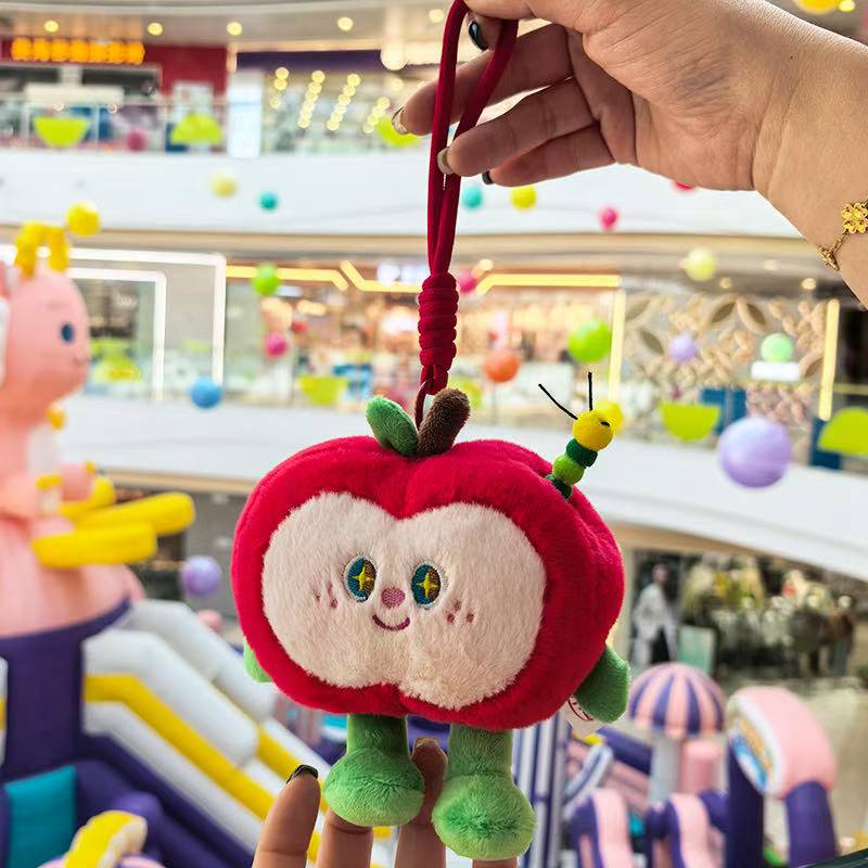Amazing Apple Kawaii Plush Toy Figure Doll Cartoon Cute Cute Pillow Cushion Home Decoration Kids Birthday Gift Doll