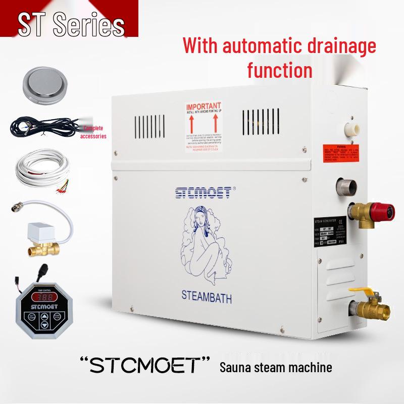 STCMOET Sauna Steam Generator: Wet Steam Machine & Steam Room Instrument
