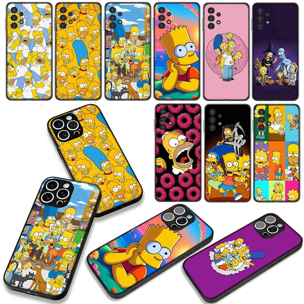 Comics S-Simpsons-Lovely Barts Phone Cover for Apple iPhone 17 16 11 Pro XS Max XR 6 7 8 Plus 16E SE 2020 Air 5 SE2 Case