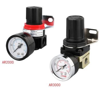 AR2000 AR3000 G1/4 ''6mm 8mm 10mm 12mm Air Control zawór nadmiarowy ciśnienia sprężarki z łącznikiem