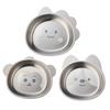 Children Meal Tray Cartoon Stainless Steel Dinner Plate Animal Shape Rust-Proof Shatter-Proof Dinnerware