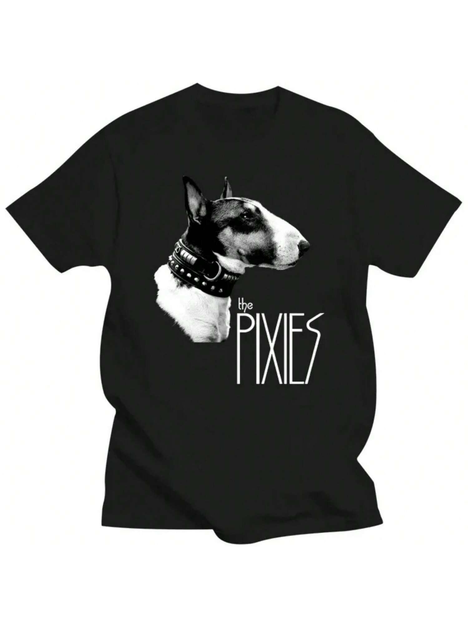 Dog Head Funny Printed Pattern Summer Women s Clothing Short Sleeve T-Shirt Fun T-Shirt Black Summer Fashion Women s Clothing S разноцветный