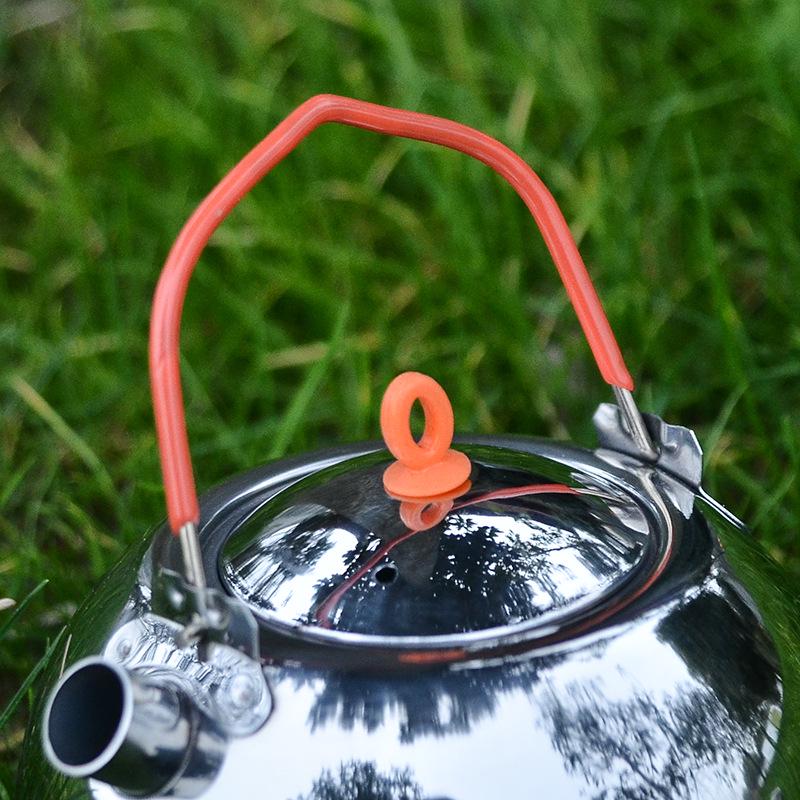 Mini 304 Stainless Steel Outdoor Kettle for Camping, Picnics, and Fishing – Portable Teapot for Boiling Water and Coffee
