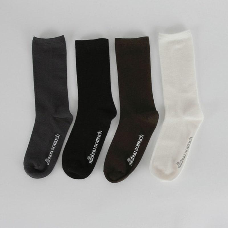 Mishuu Somuch Mishuu Somuch Rayon Socks_4color(rayon Socks)