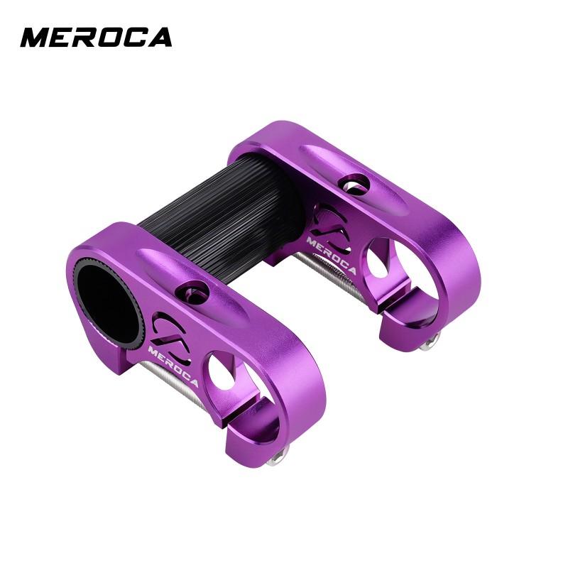 Adjustable Aluminum Bicycle Stem Dual Clamp 25.4mm Folding Bike Handlebar Upgrade DS01