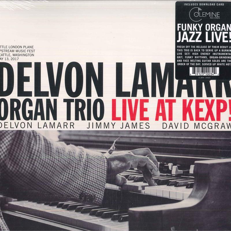 

LP Record DELVON LAMARR ORGAN TRIO - Live At KEXP! CLMN12020 Colemine Record 2018 US Jazz
