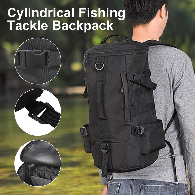 New Angler Fishing Backpack Outdoor Camping Bag Fishing Camouflage for Fish Rod Lure Line