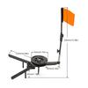 6pcs Tip Up Ice Fishing Pole Convenient Braking System Fishing Rods Hands Free Fishing Accessories for Saltwater Freshwater