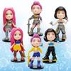 Kpop Demon Hunters Anime Figure Toys Cute PVC Movable Joints Action Figure Model Dolls Kids Birthday Decoration Toy Gifts