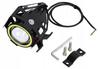 2X Halogen Motocyklowy Led Lampa Reflektor Ring Cob Komplet 2 Tryby Światła
