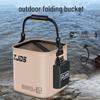 Portable Foldable Fishing Bucket & Live Fish Protector 