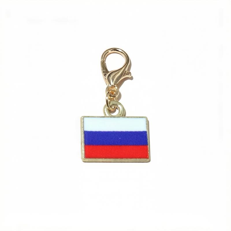 10 Stück Emaille Nationalflaggen von Ländern Anhänger mit Karabinerverschluss DIY Schmuckherstellung Zubehör für Schlüsselanhänger Armband
