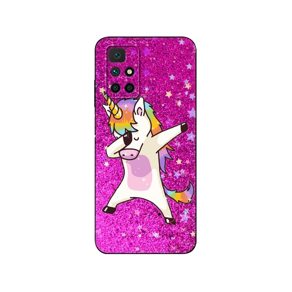 Para Redmi 10 Funda Silicona Cubierta Trasera Funda para Teléfono Para xiaomi Redmi 10 6.5 pulgadas Redmi 10 2022 global parachoques etui funda tpu negra