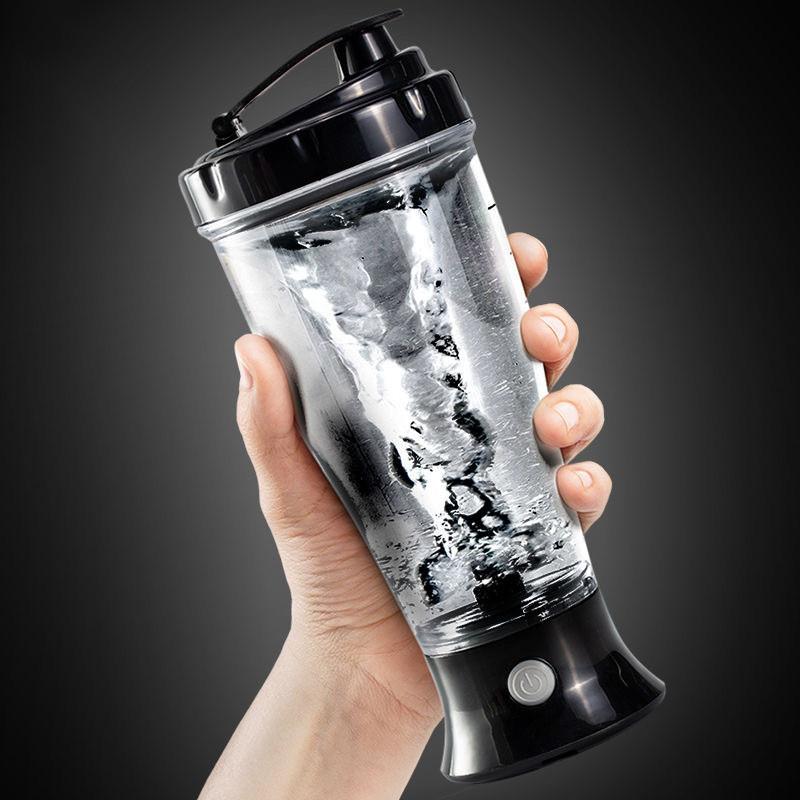 Portable Electric Shaking Cup With Logo Customization And 350ml Capacity For Casual And Travel Use