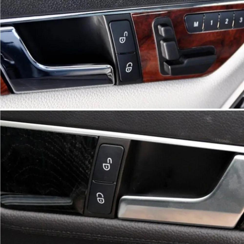 2025 Gorące Wyścigi Grillów Wnętrze Samochodu Przycisk Odblokowania Drzwi Pokrywa Wymienna Dla Mercedes Benz Klasy A B C E GLK ML GL W204 W
