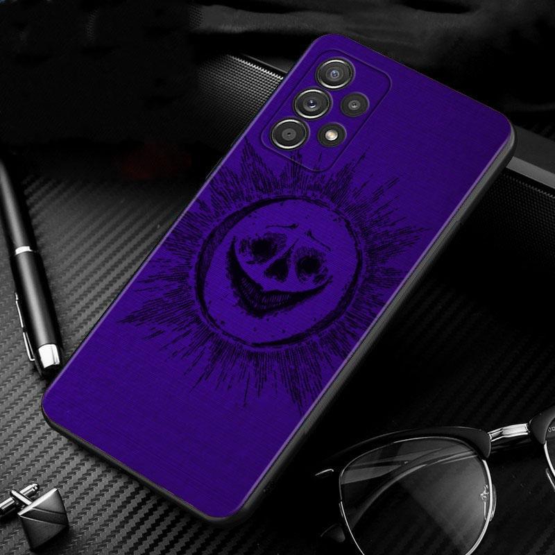 Gruseliges Gesicht Augen Smiley für Samsung Galaxy A13 A22 A12 A32 A71 A11 A21S A33 A52 A72 A51 A50 A70 A31 M31 A10 A20 A30 A80 Hülle