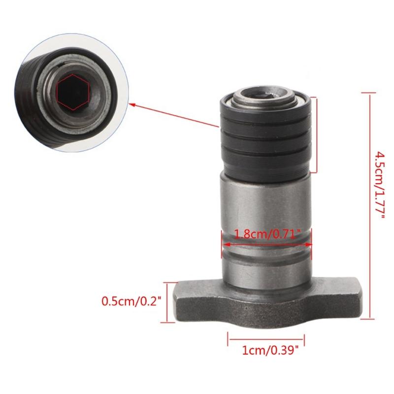 Compact Electric Wrench Square Shaft Screwdriver Impact Wrench Shaft Accessories