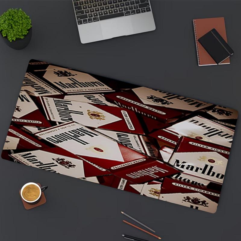 Marlboro Print Mouse Pad, for Keyboard Pad Laptop PC Mat for Office Home Use, Desk Decor, Perfect Birthday Gift for Gamers