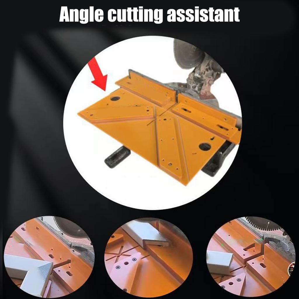 Professional 45 90 Degree Angle Template Tool For Seamlessly Trim Connection Durability Electrified Wood Construction