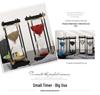 Retro Hourglass Timer: Creative Desktop Ornament & Qixi Birthday Gift (30/60 Minutes)