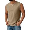 Men's Sleeveless Pocket Vest Men's Casual Fashion Sports Sleeveless Vest