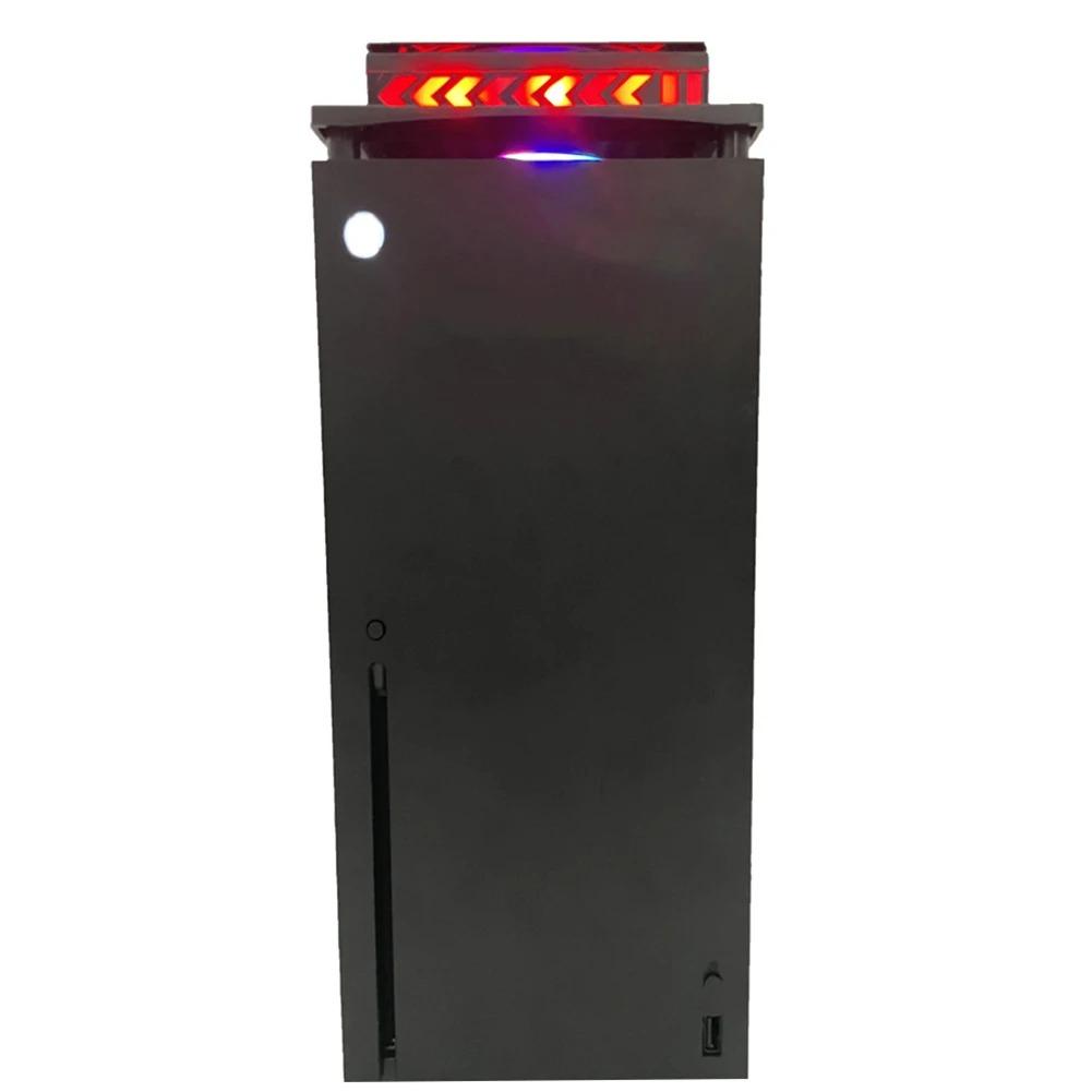 LED Světla Chladicí Ventilátor pro Příslušenství Konzole Xbox Series X