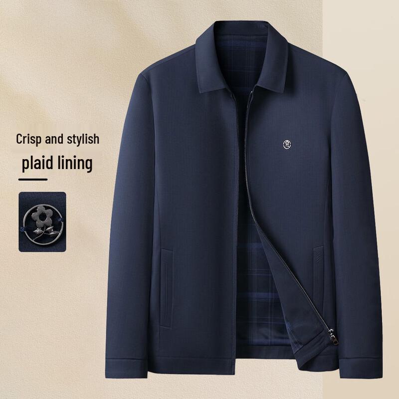 

MONTAGUT Men s Business Stand Collar Jacket 3XL /56